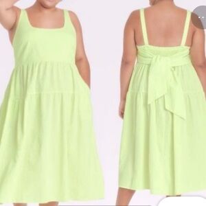 AVA & VIV🍋‍🟩NWT LIME ADORABLE DRESS